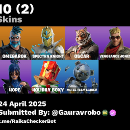 [pc/psn/xbox] 10 skins | Omegarok | fncs Renegado | Caballero Spectra | Óscar | Venganza Jones | Renegado Lince | #HFN1030 0